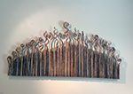 Fiddleheads wall piece