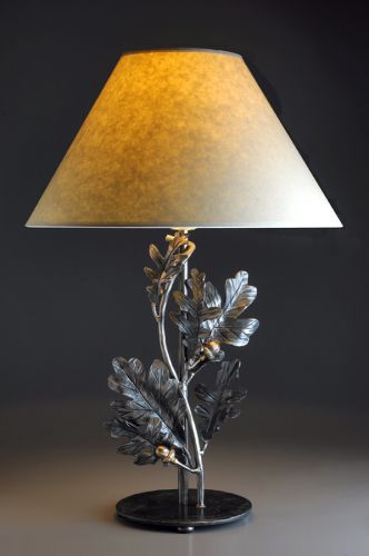 Oak and Acorn Table Lamp