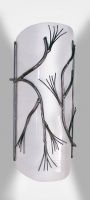 Narrow White Pine Sconce
