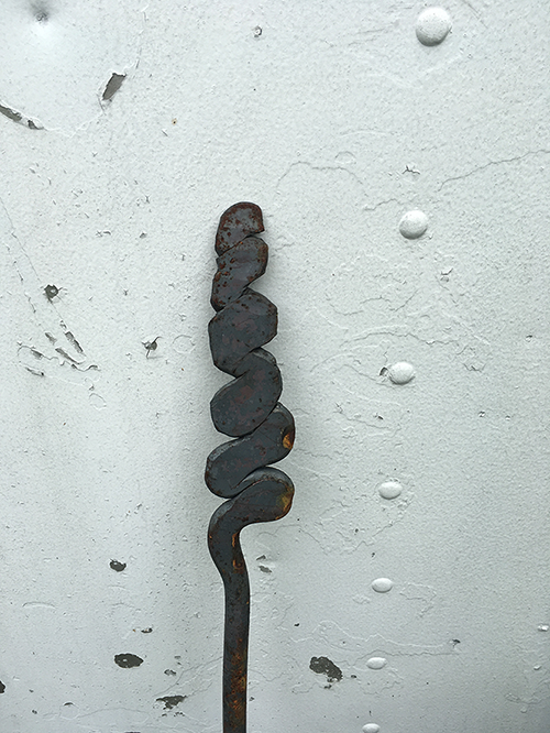 Squiggle Garden Stakes
