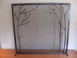 trees firescreen