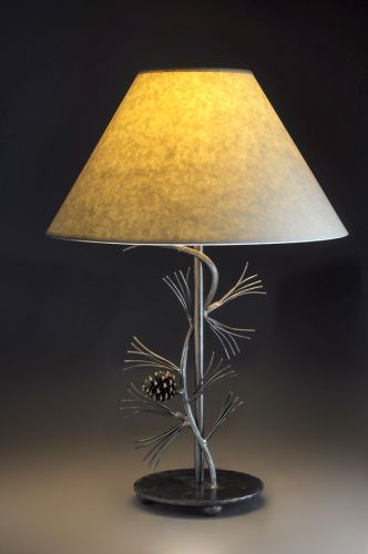 Pine Branch Table Lamp